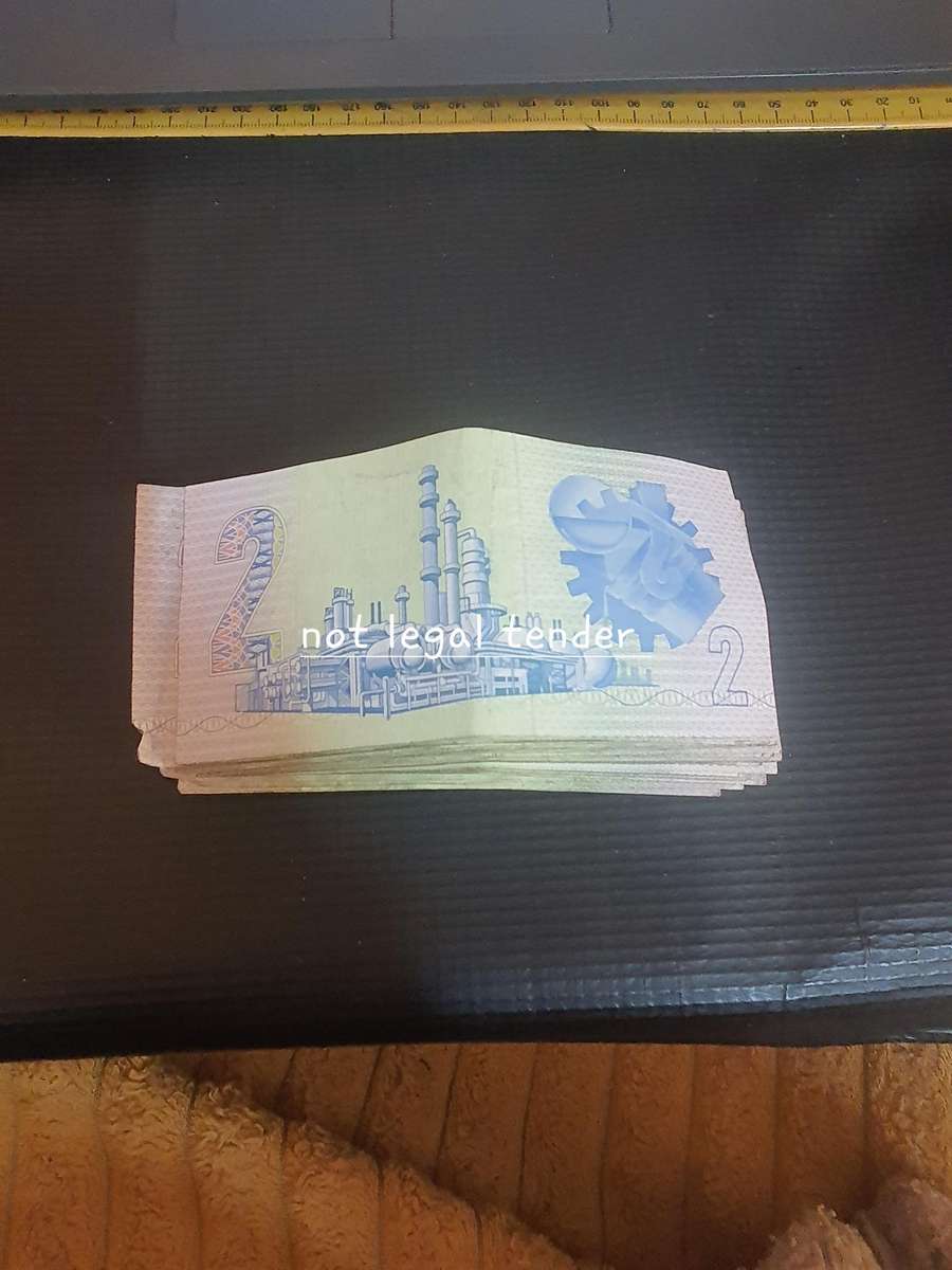 53 GPC de Kock  Various Issue Two Rand Banknotes (GR)