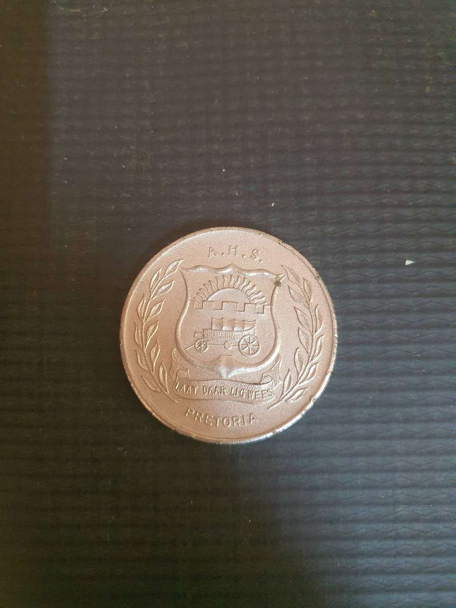Afrikaans Hoer Seunskool Medal to FJ Freis