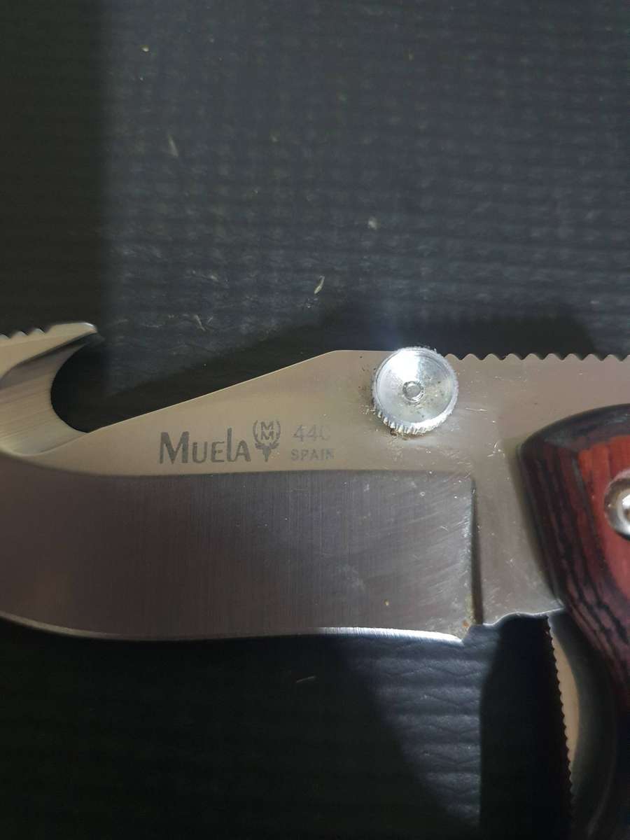 New Muela Spain 440 Pocket Knives.  Blade 9 cm