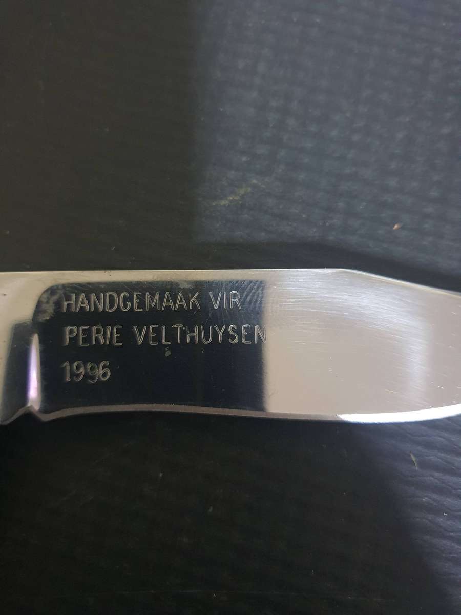 Johan Challenger Local Knife Guild Knife maker Pocket Knives.  Blade 10 cm