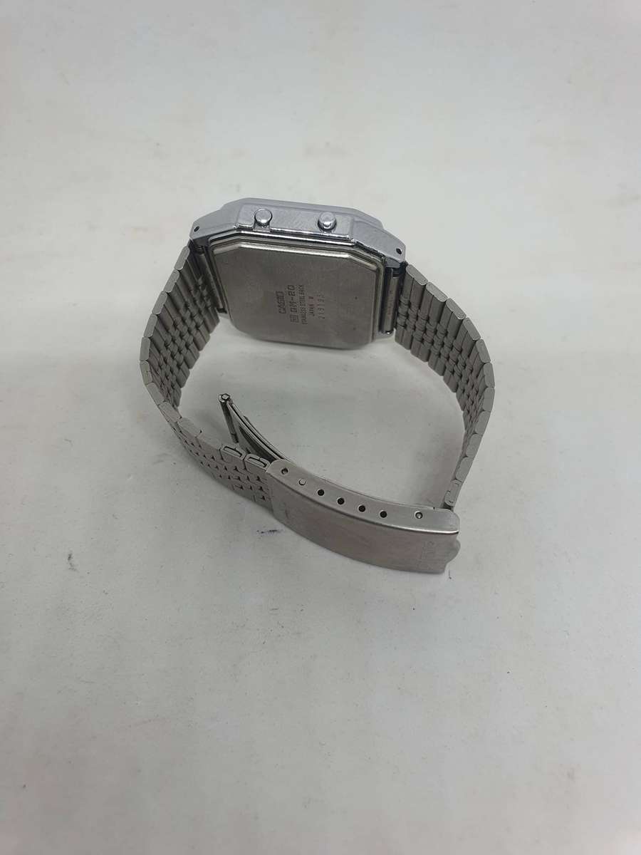 CASIO GM-20 FIRST ANIMATED GAME "UFO" WATCH VINTAGE DIGTAL JAPAN 1980