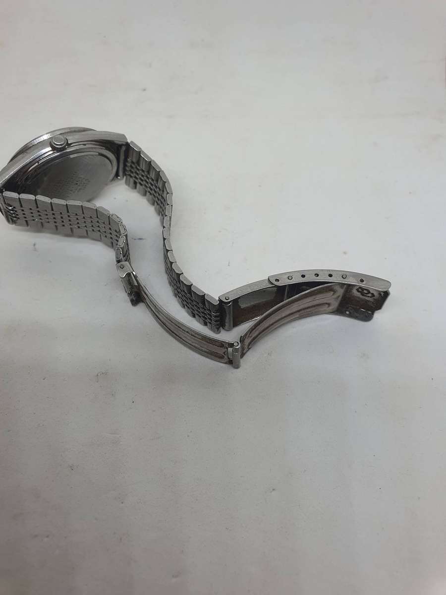 Citizen Day Date Crystron P7100 Men's wrist watch. Spares or Restoration