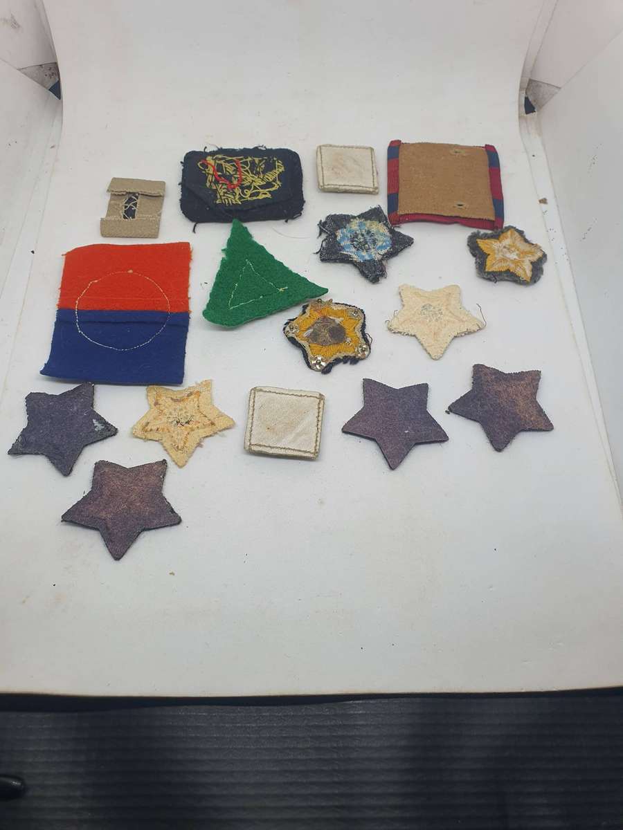 Different SADF WW1 and WW2 Cloth Patches