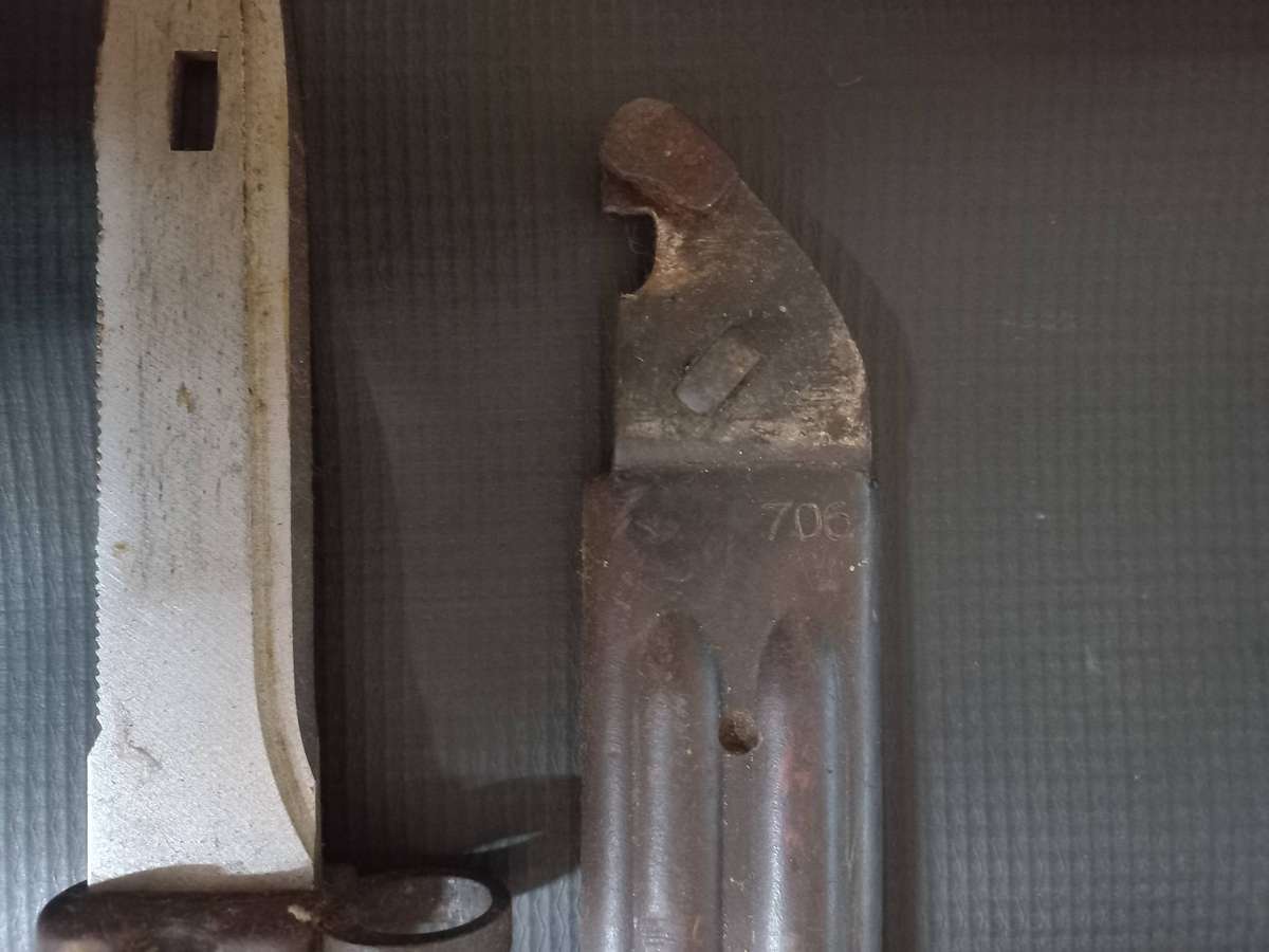 AK 47 Bayonet With Sheath