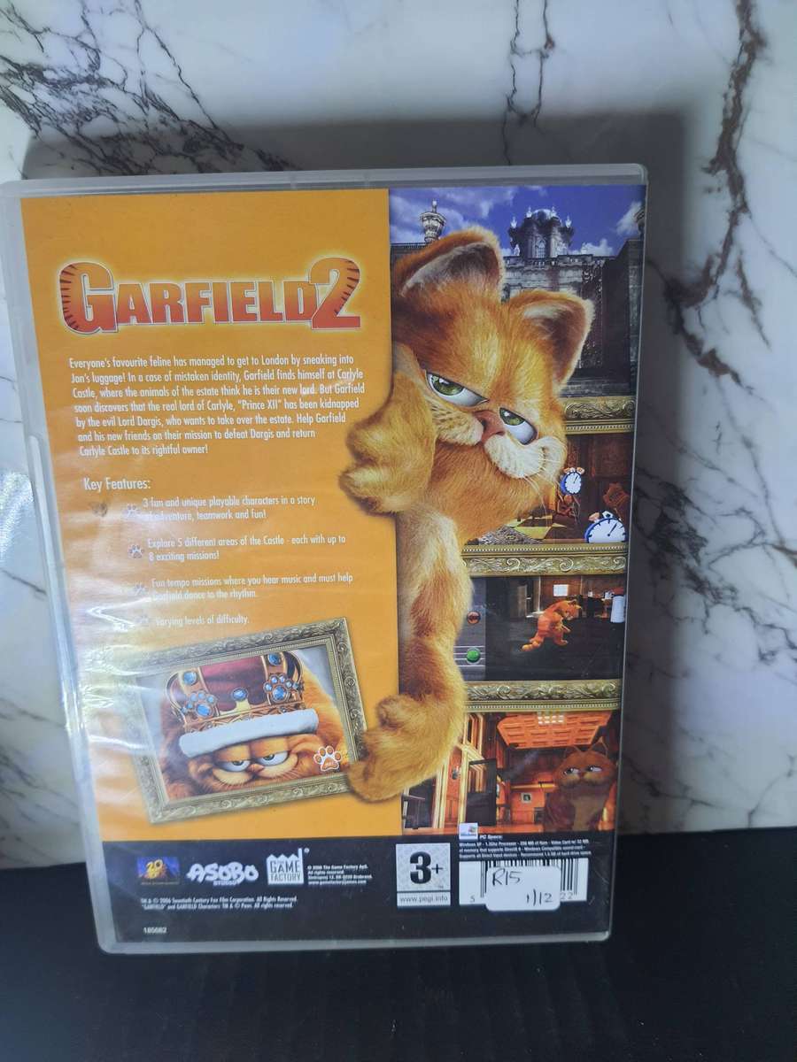 PC Games Garfield 2 with booklet.