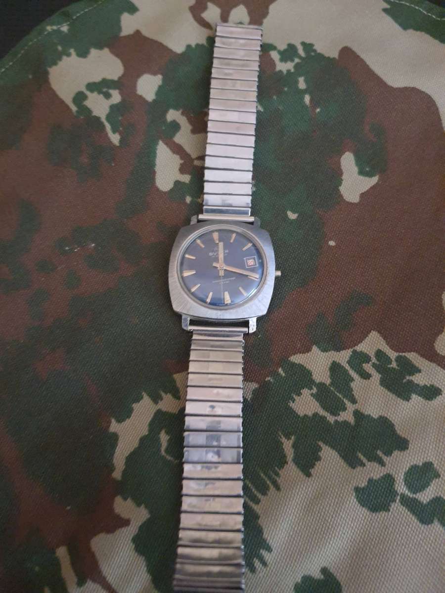 Buler Capri Men's Automatic Wrist Watch. For restoration or Spares 6923