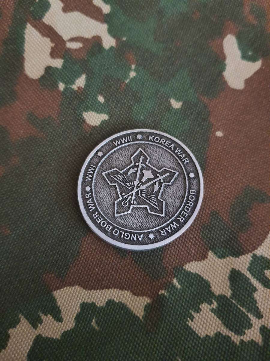 South African War grave society 3.5cm diameter