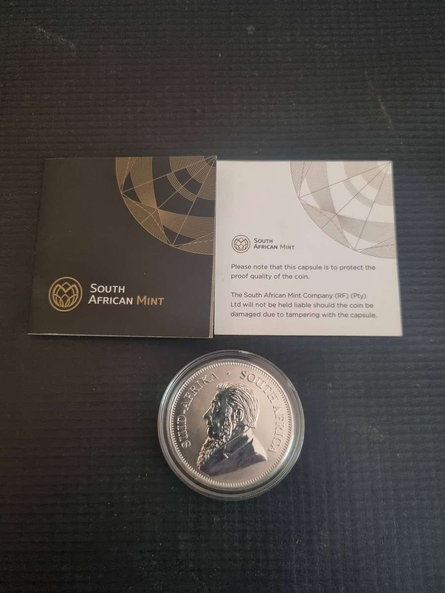 2017 Premium Uncircilated fine Silver Krugerrand.