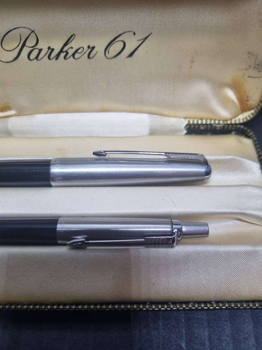 Parker 61 Fountain Pen and Rollerball Pen set in original Box