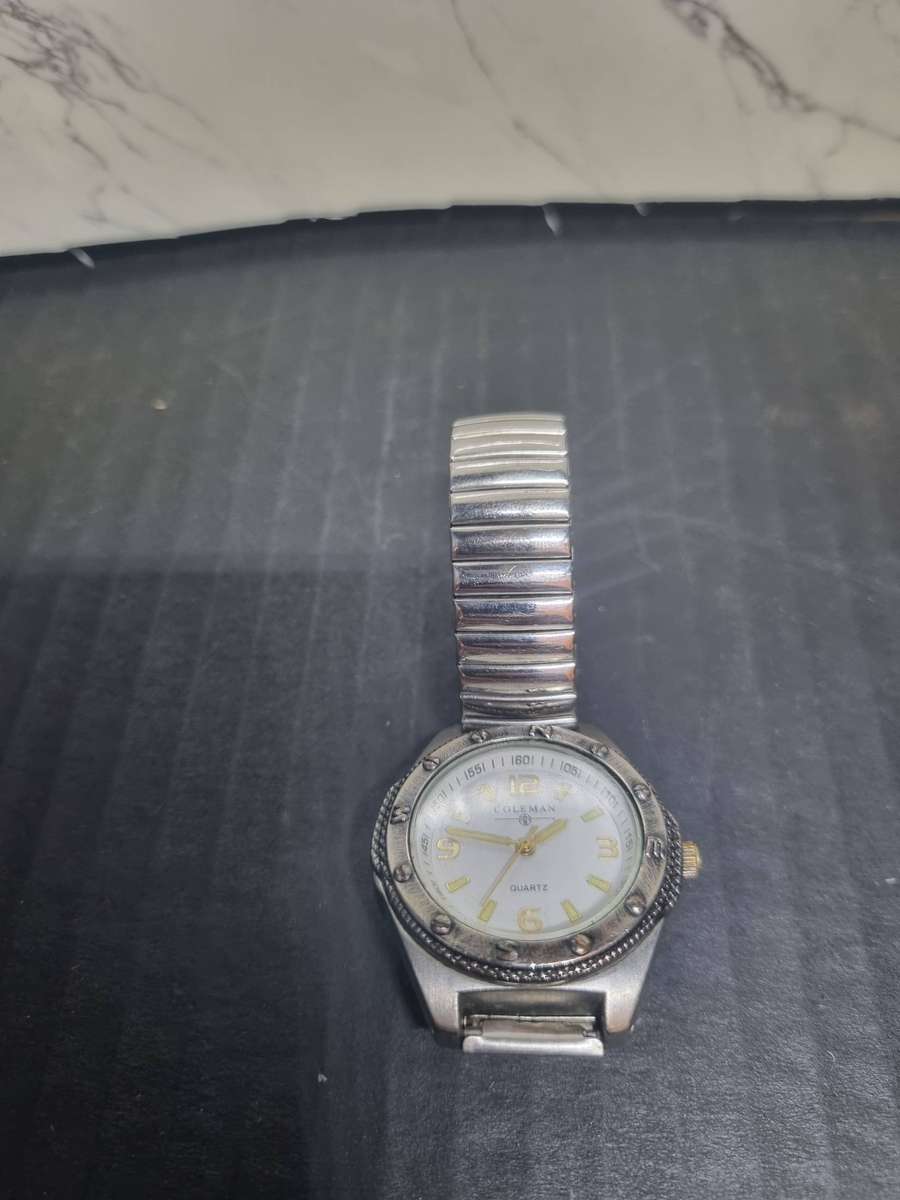 Coleman Quartz Men's Wrist Watch. Untested so take as Spares or Restoration