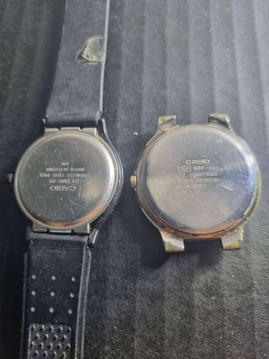 Casio Quartz Men's Wrist Watch. Untested so take as Spares or Restoration