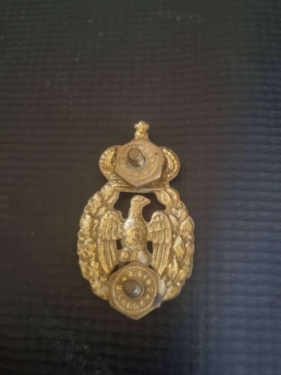Italian WW 2 Airforce Cap Badge