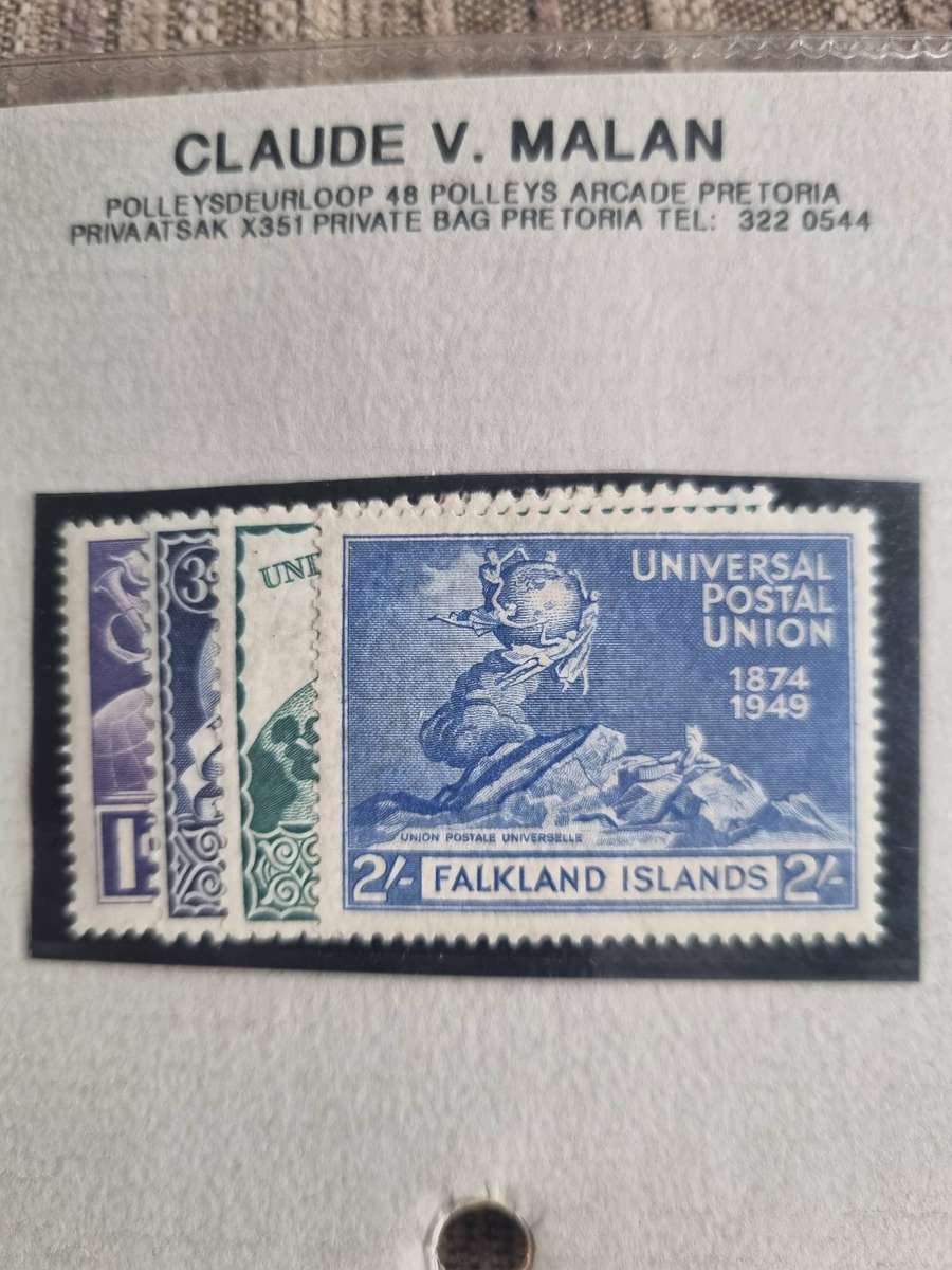 Falklands 1949 SG168/71  (H)