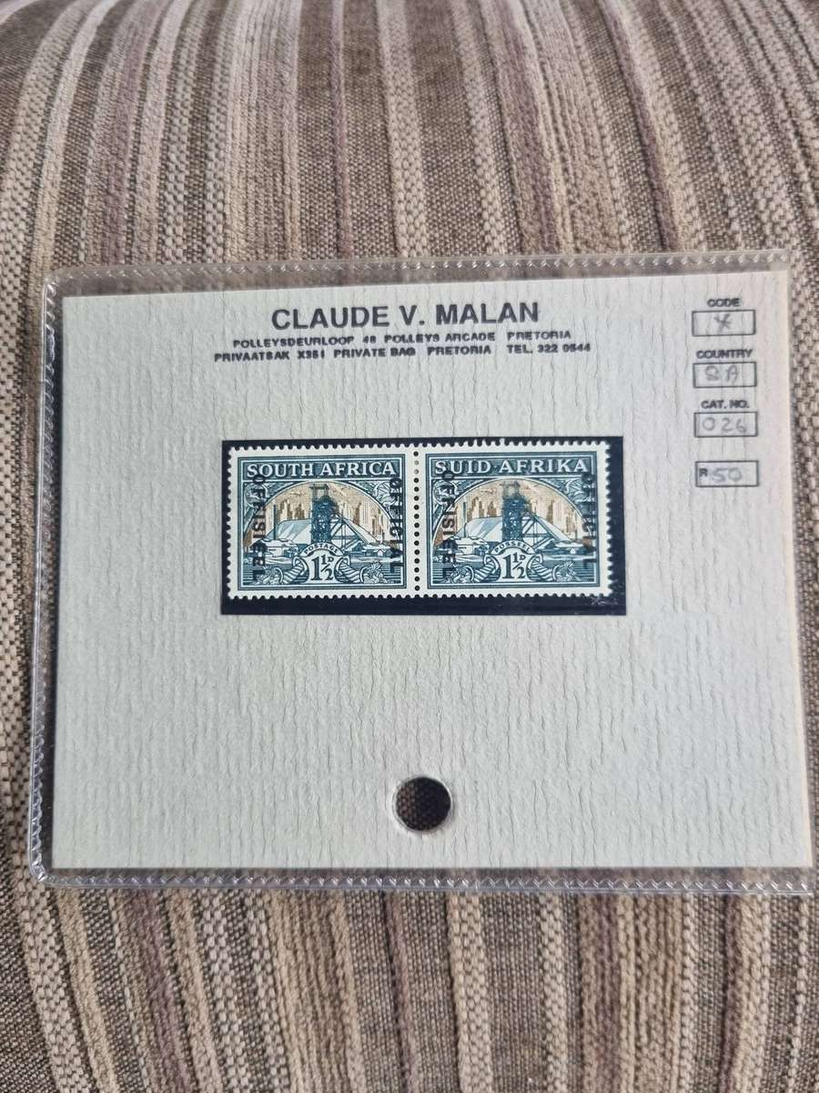 1936 Union 1.15D Official Overprint SACC 57 Mint Unhinged (Z2)