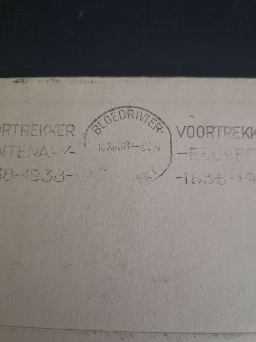 1938 Voortrekker Centenary FDC Bloedrivier