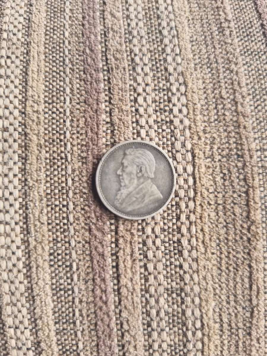 ZAR 1894 3D Tickey  Mintage: 104 000