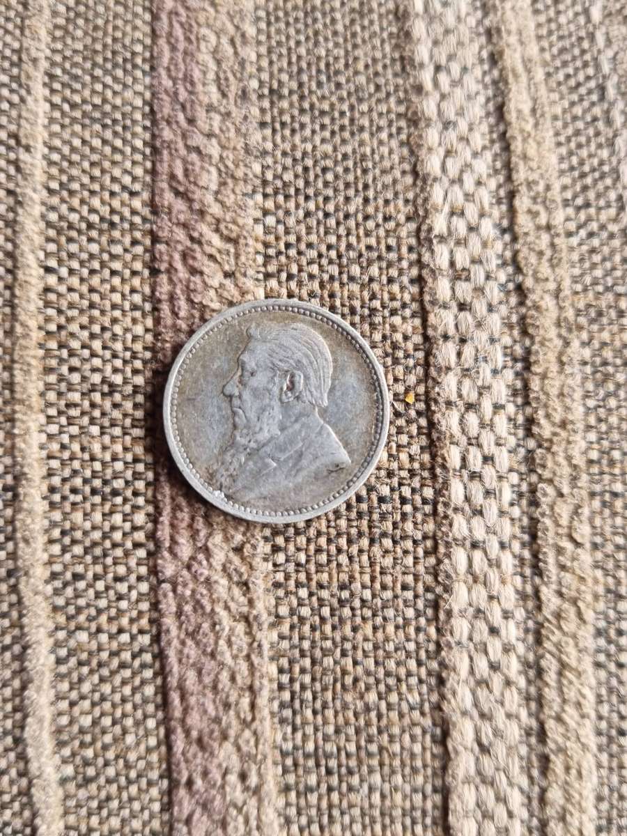 ZAR 1896 3D Tickey  Mintage: 166 480 (A)