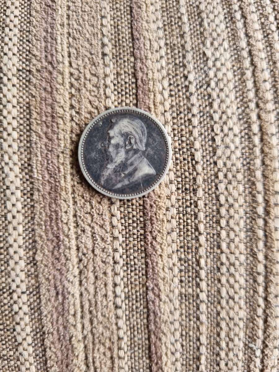 ZAR 1892 6D Sixpence  Mintage: 28 300 (a)