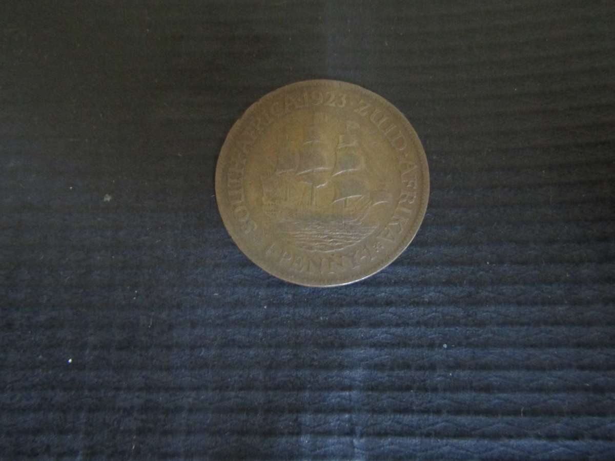 1923 South African Penny. Key Date