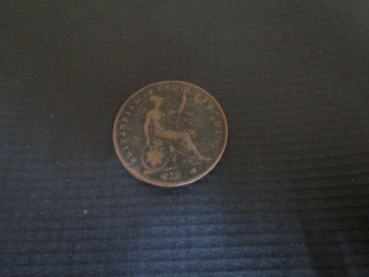 1857 UK Britain Penny