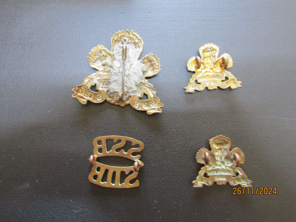 SADF SSB Beret and Shoulder Badges with SSB badge (B)