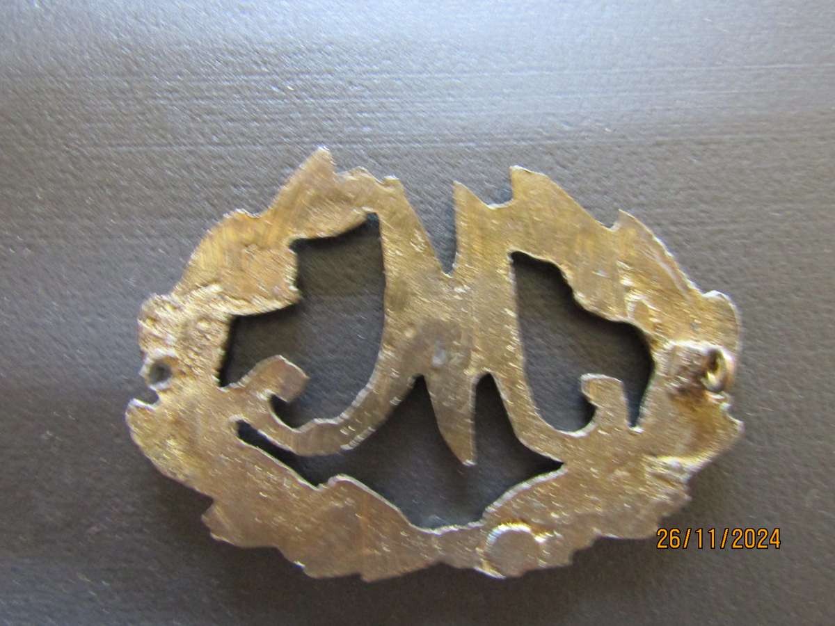 SADF Airforce Badge. 1 Pin Missing