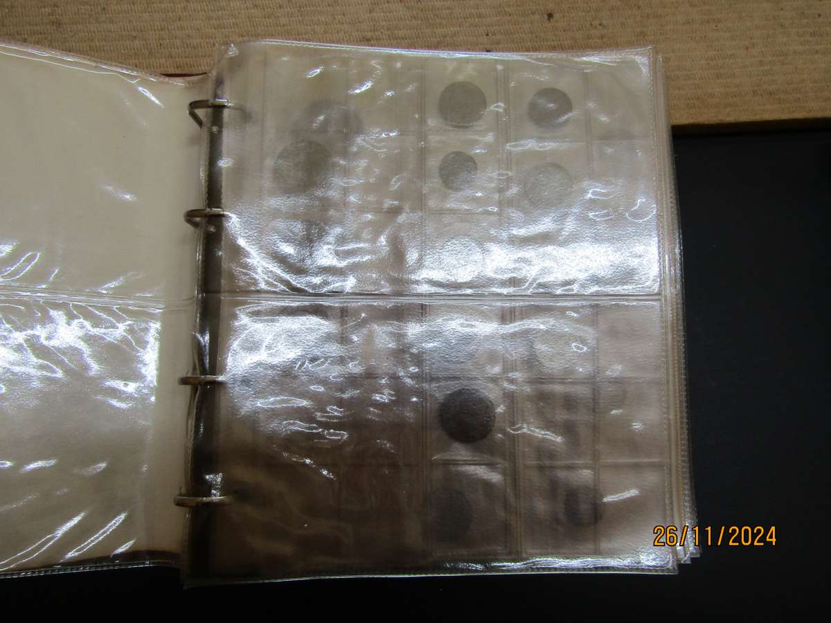 11 Pages Album of World coins with empty pages