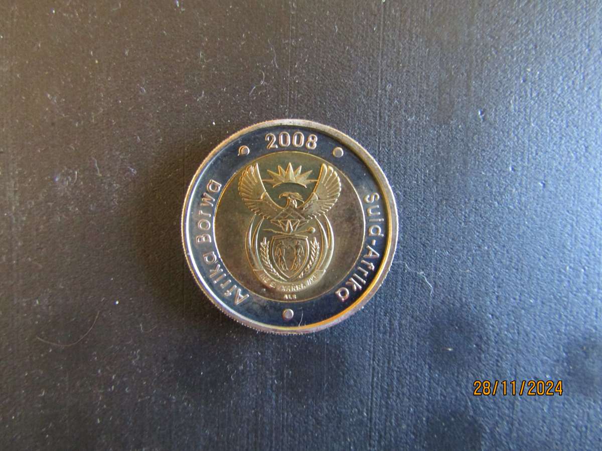 Two 2008 Oom Paul in Capsule. Bid per coin.
