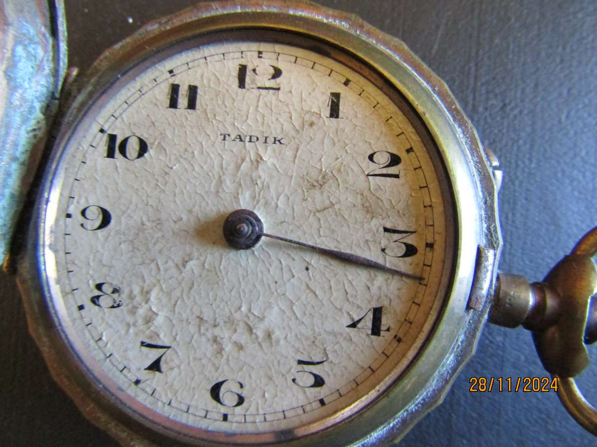 Tadik Men's Pocket Watch. Spares or Restoration
