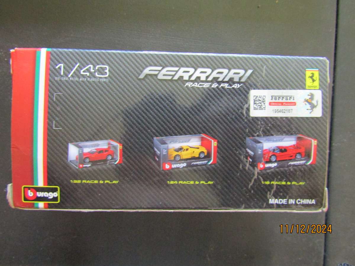 Bburago Ferrari 250 Testa Rossa - 1957 - scale 1/43