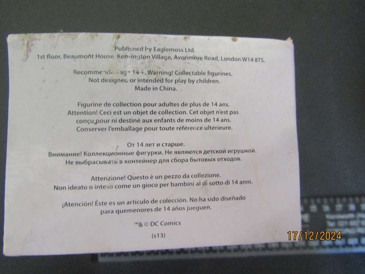 DC Comics Eaglemoss Chess Piece (Power Girl)