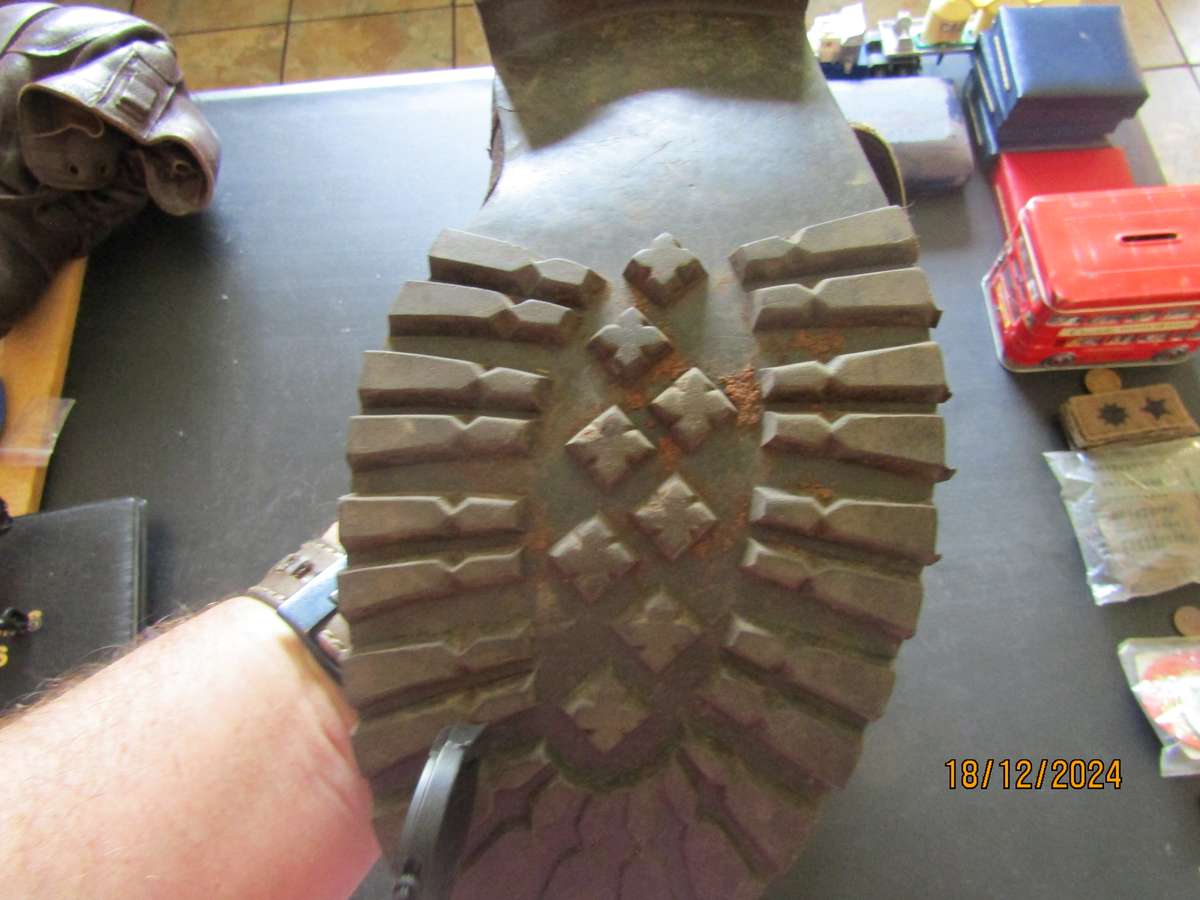 SADF Size 12 Leather Army Boots