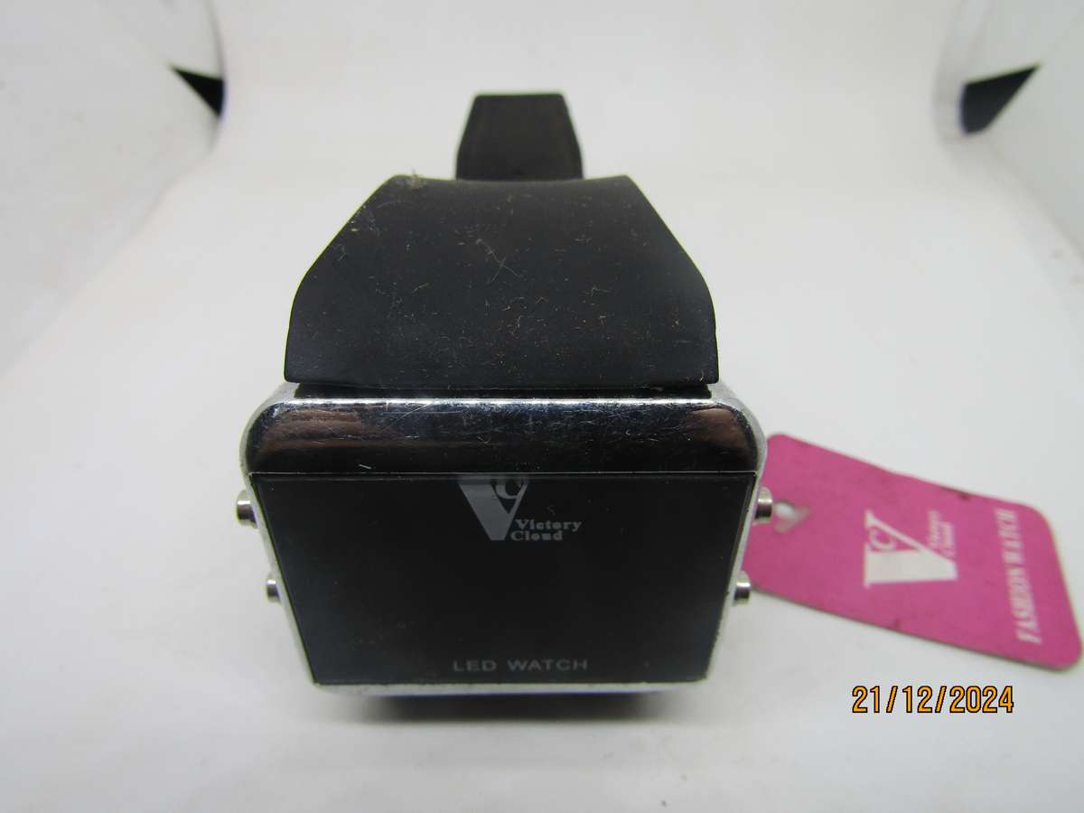 Victory Cloud LED men's watch. Works.