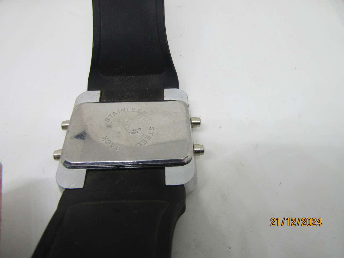Victory Cloud LED men's watch. Works.