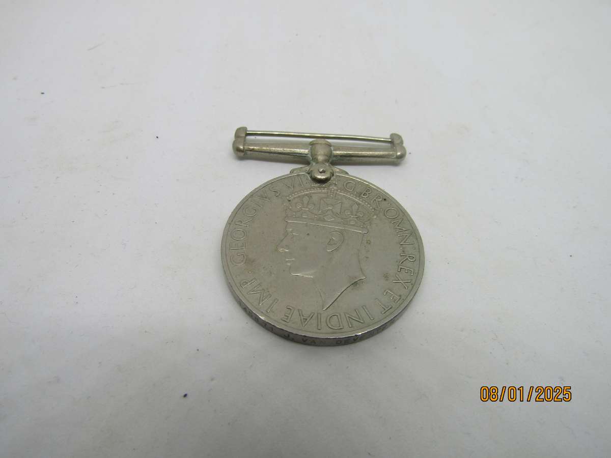 WW2 The 1939 to 1945 Medal to J van Deventer