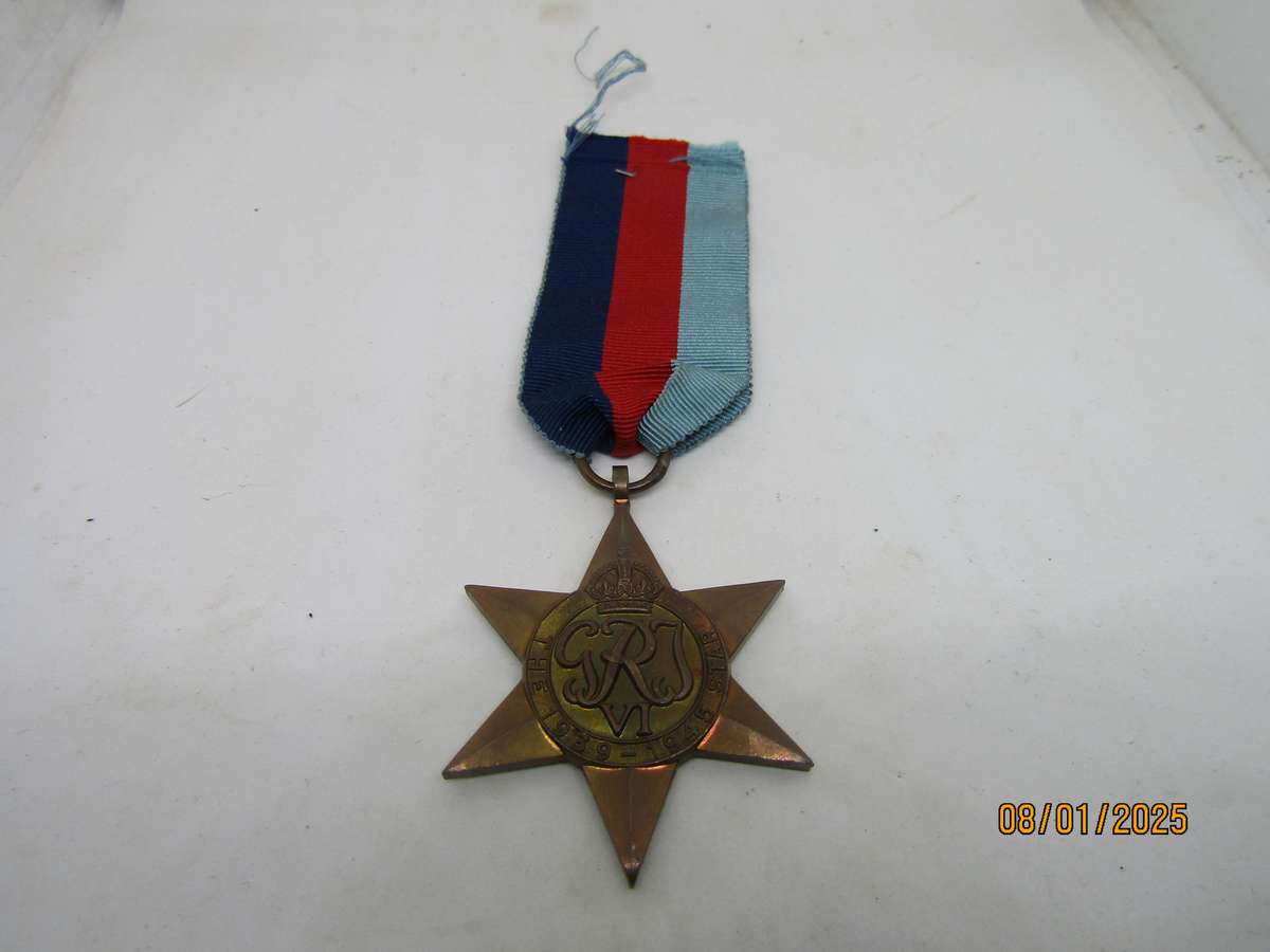 WW2 The 1939 to 1945 Star British Blank (A)