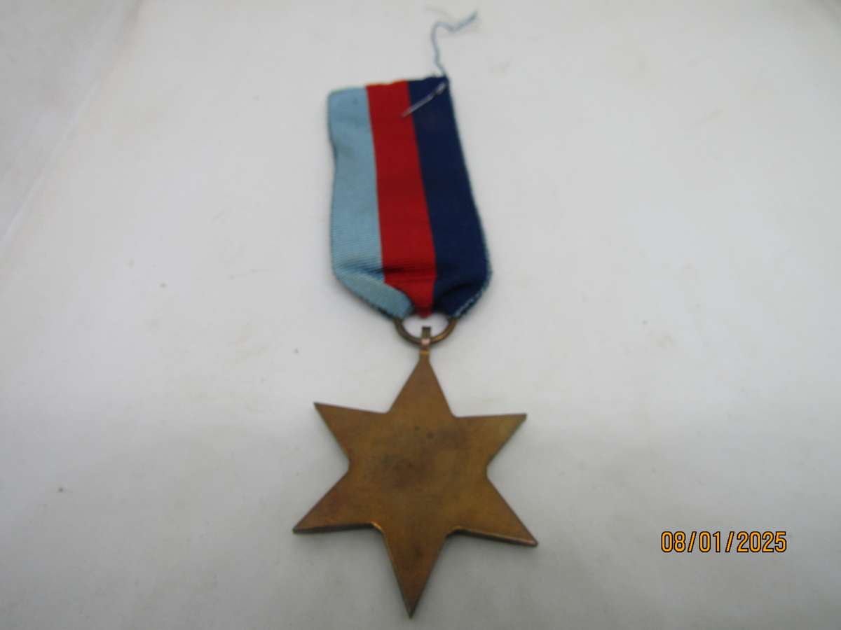 WW2 The 1939 to 1945 Star British Blank (A)
