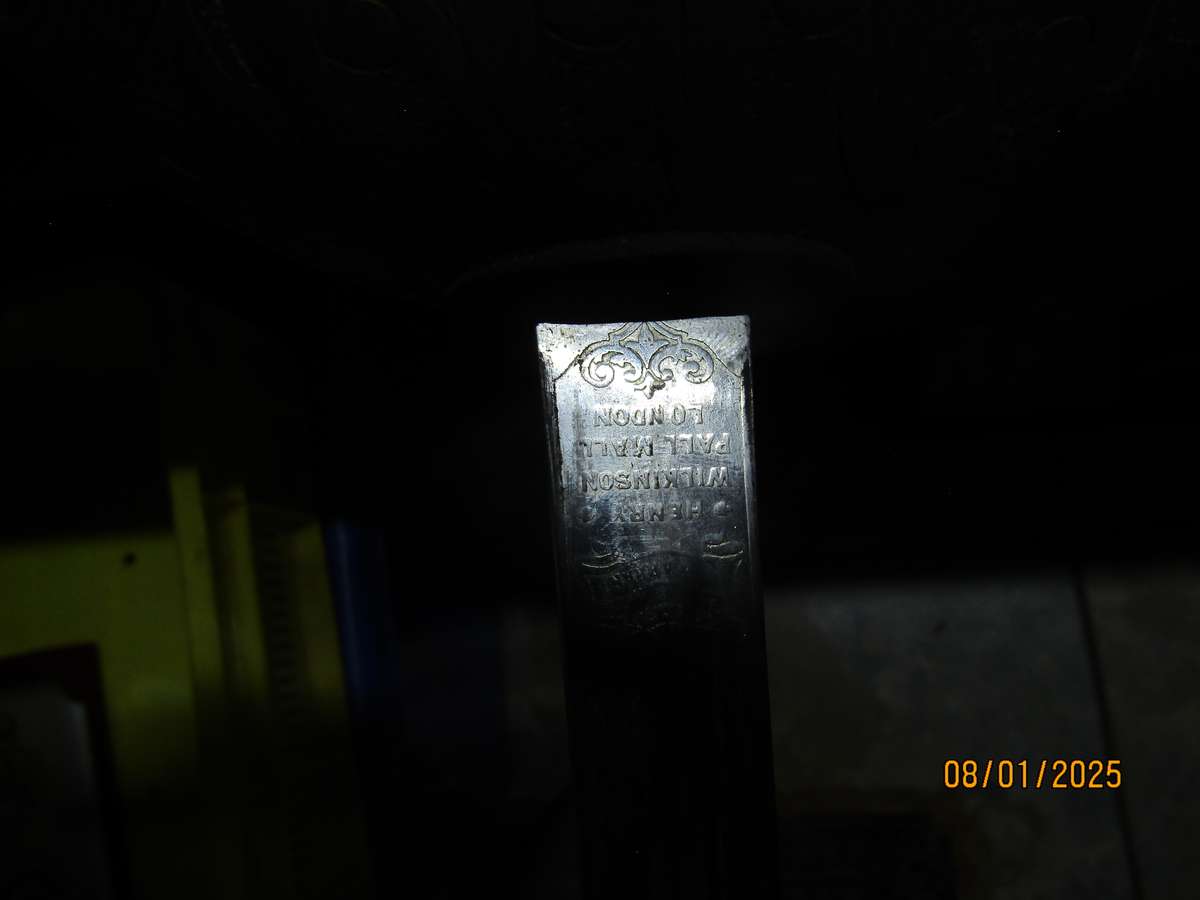 1912 Calvary Officer's sword........made by Wilkinson Sword for SADF