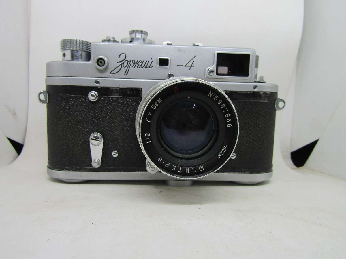 Zorki 4 Leica Rangefinder 35mm Film Camera with Jupiter Lens Quick test Works
