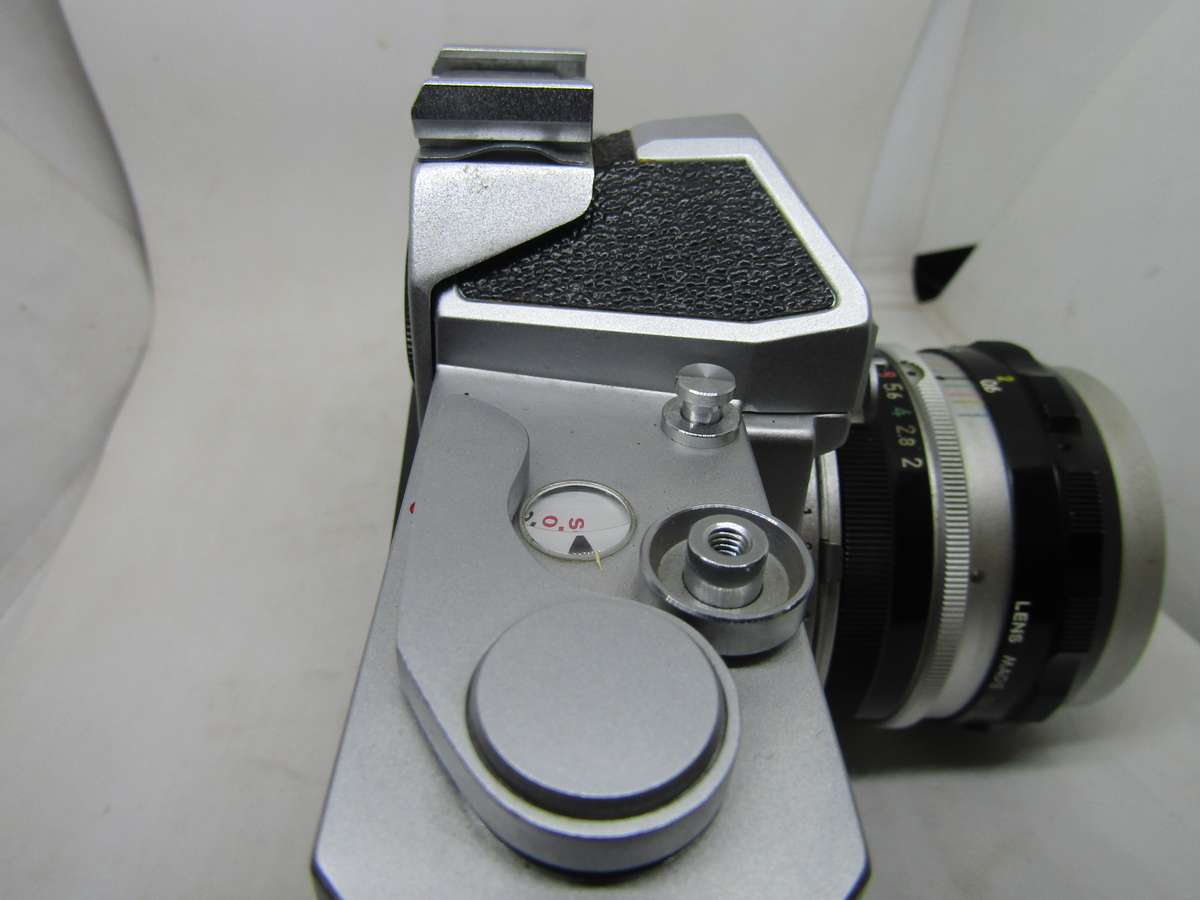 Nikon Nikkormat FTN 35mm Film SLR Camera Body with lens. Immaculate. Work