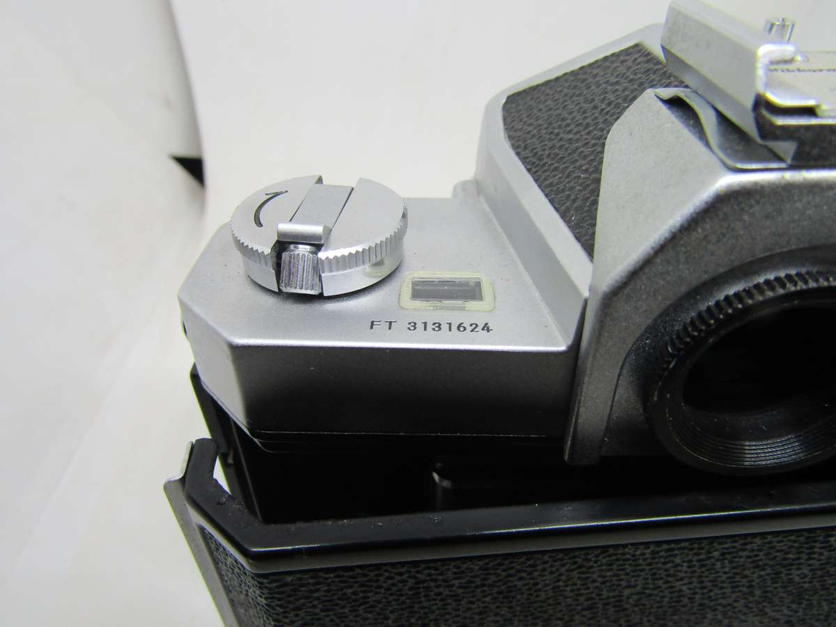 Nikon Nikkormat FTN 35mm Film SLR Camera Body with lens. Immaculate. Work