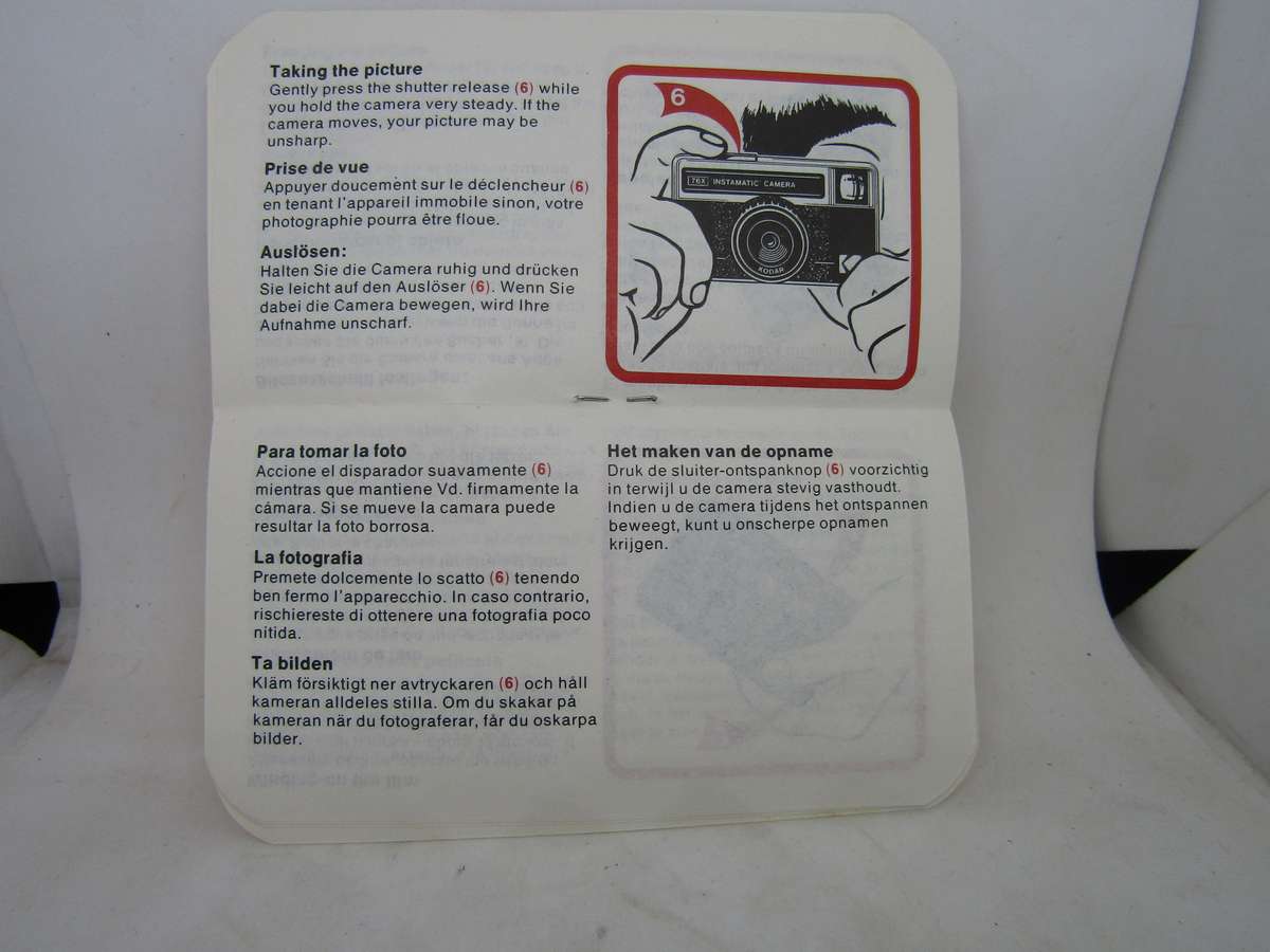 Kodak Instamatic76-X Camera. New in box