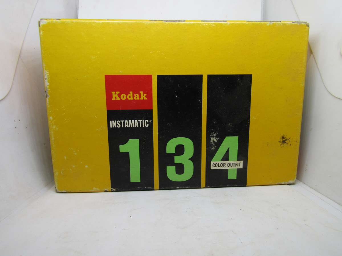 Kodak Instamatic 134 Camera. In original box with Rare Film incl.