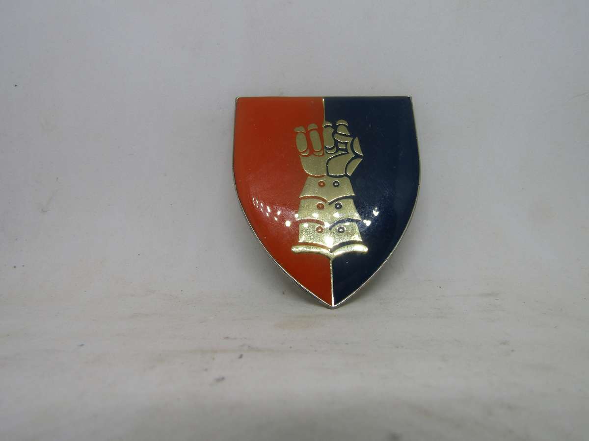 SADF 32 Field Workshop Shoulder Flashes Badge. Pin intact.