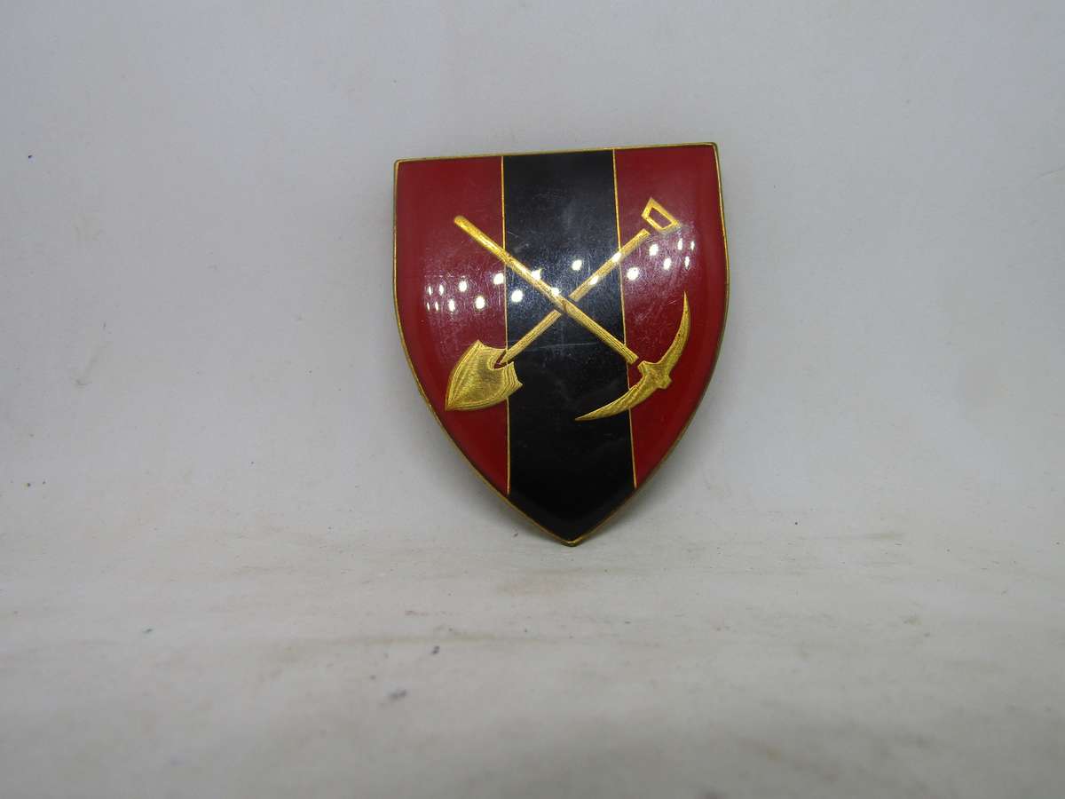 SADF North West Command Provost Shoulder Flashes Badge. Pin intact.