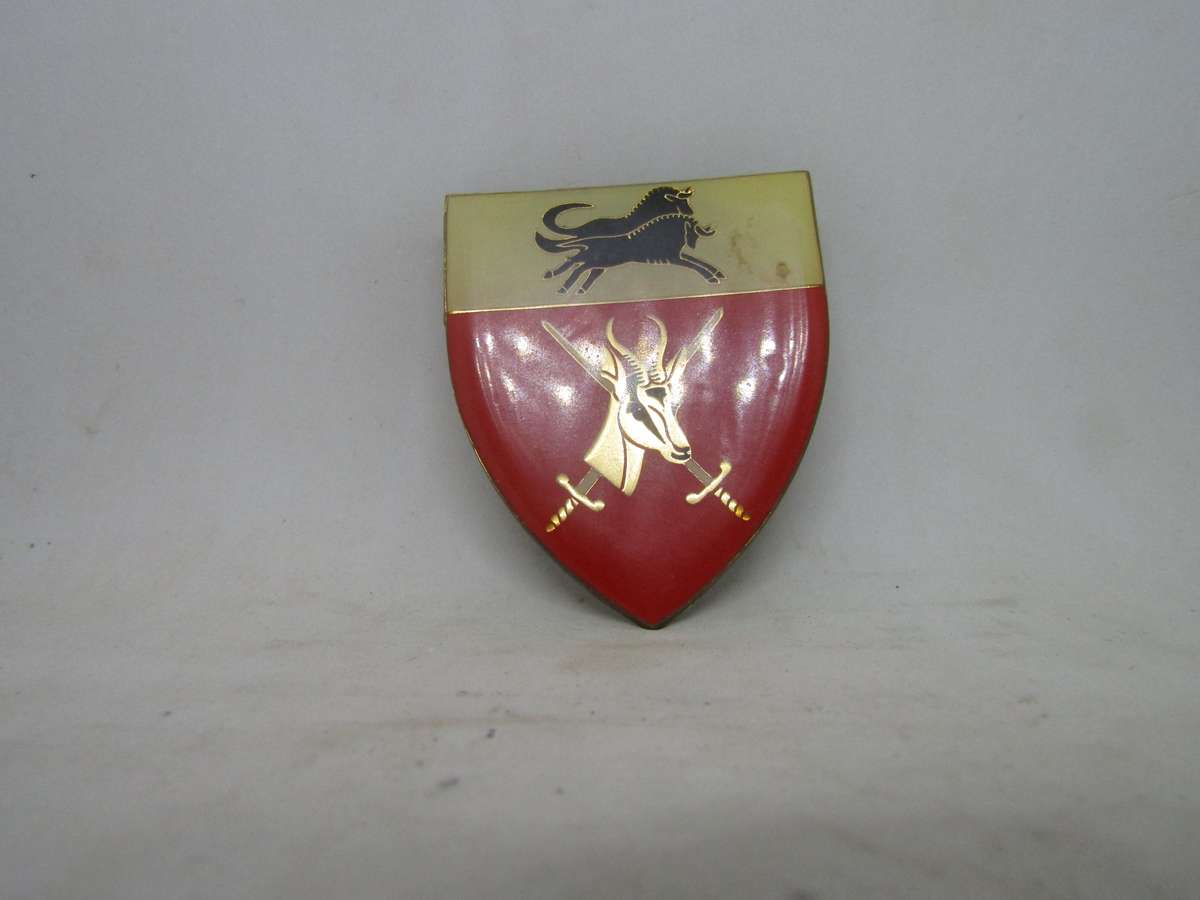 SADF Natal Command Shoulder Flashes Badge. Pin intact.