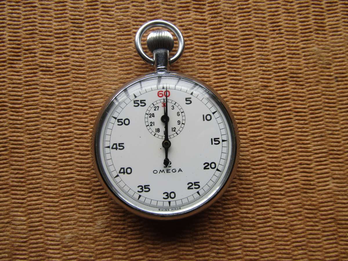 Omega Stopwatch. Resets but wont run.