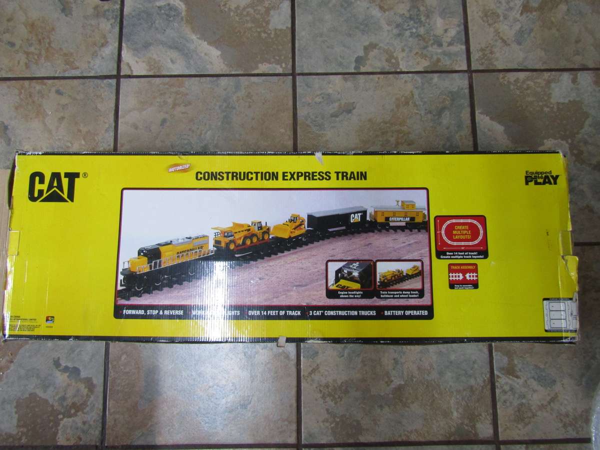 Original Caterpillar Trainset . Battery operated. See description.