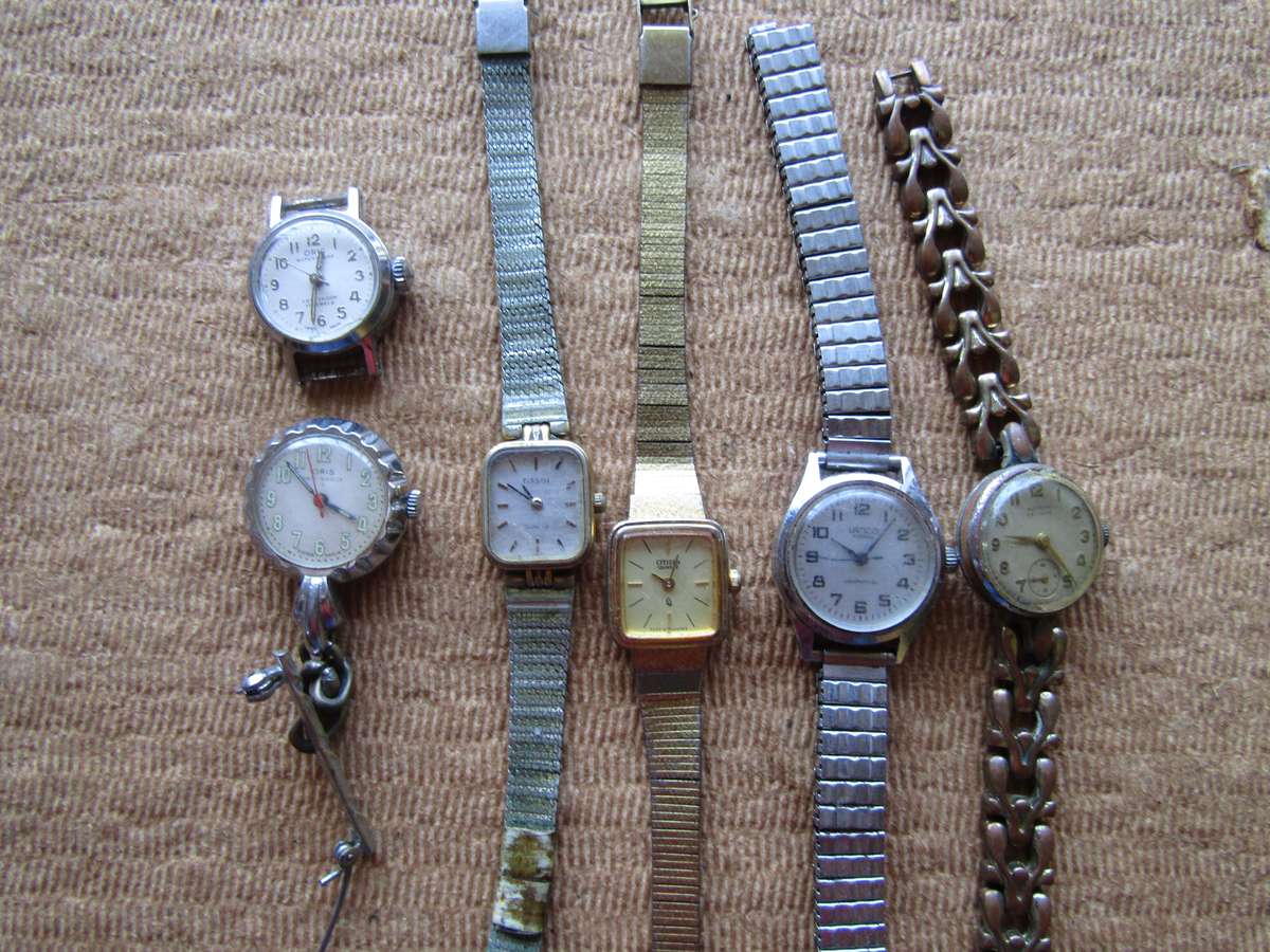 Tissot Rotary Oris Women's wind up Watches. Some work Rest Spares or Restoration
