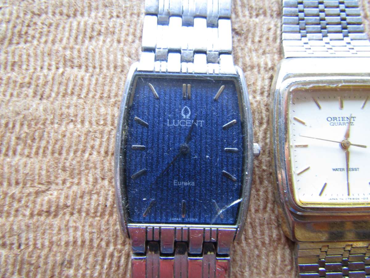 Lucent and Citizen Men's wrist watches Rest Spares or Restoration